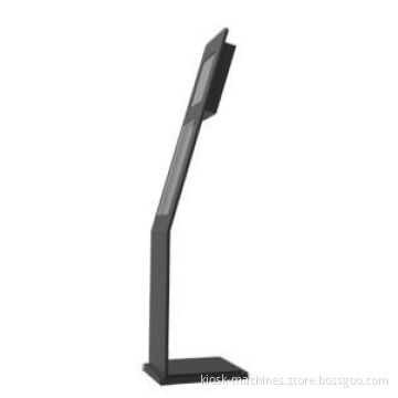 X7 Blade Shape All Metal Steel Ipad Kiosk:floor-standing Kiosk, Multi-touch Capacitive Touchscreen Ipad Kiosks